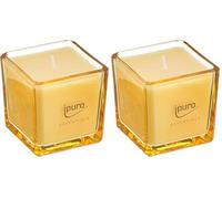 ipuro - Bougie parfumée décorative Ipuro douce à la vanille - Bougies parfumées minimalistes et épurées dans un verre - Bougies parfumées intenses à la vanille fine de Madagascar - Bougie élégante 125