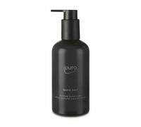 ipuro Classic NOIR Savon pour les mains 250 ml - Savon liquide végétalien, avec rose, patchouli, eucalyptus et coco - Parfum oriental - Testé dermatologiquement - Distributeur de savon noir - Savon