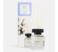ipuro Essentials COTTON FIELDS Diffuseur de parfum avec bâtonnets 100 ml | Désodorisant d'intérieur aux notes d'anis étoilé, fleur de vanille, géranium, rose, violette et bois de cèdre