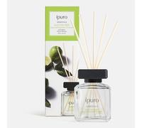 ipuro Essentials LIME LIGHT Diffuseur de parfum avec bâtonnets 200 ml | Désodorisant d'intérieur aux notes de citronnelle, bergamote, orange, géranium, muguet et fleur de vanille