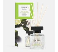 ipuro Essentials LIME LIGHT Diffuseur de parfum avec bâtonnets 50 ml | Désodorisant d'intérieur aux notes de citronnelle, bergamote, orange, géranium, muguet et fleur de vanille