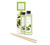 ipuro Essentials Parfum d'ambiance Citron vert Light Recharge de désodorisant de haute qualité - Ensemble frais et pétillant pour bonne humeur, design écologique, transparent, 500 ml