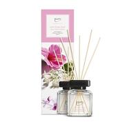ipuro - Essentials Parfum d'intérieur Flower Bowl 200ml - Notes Florales de Mandarine, bergamote, Jasmin, Violette, Bois de cèdre - Diffuseur à bâtonnets - Parfum Frais et raffiné pour Votre Maison