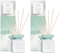 ipuro - Essentials Parfum d'intérieur Time to Be 100ml - Notes d’Orange, Citron, Cassis, Pomme, Pivoine et muguet - Diffuseur à bâtonnets, Désodorisant - Parfum Frais et harmonieux pour Maison