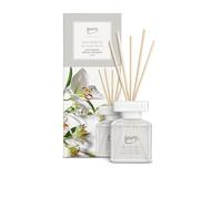 ipuro - Essentials Parfum d'intérieur White Lily 50ml - Notes de pêche, muguet, Jasmin, musc Blanc, Bois de cèdre - Diffuseur à bâtonnets - Parfum Floral Doux et apaisant pour Maison