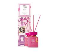 ipuro Essentials x Emily in Paris Chic Chérie Parfum d'ambiance 100 ml - Désodorisant avec lavande, jasmin, rose et bois de santal - Diffuseur avec bâtonnets - Charme français pour votre maison