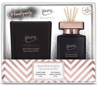 iPuro iPuro Diffuseur de parfum Time, 50 ml + bougie parfumée 125gr pour la fête.