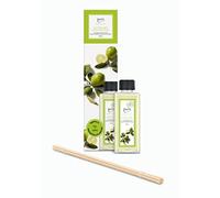 ipuro lime light - Recharge de parfum d'ambiance économique avec des notes florales pétillantes - Recharge d'huile parfumée - Recharge de diffuseur de 200 ml - Avec bâtonnets parfumés (1 paquet)