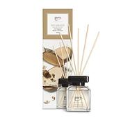 ipuro - Parfum d'ambiance Essentiels Bois de cèdre 100 ml | Désodorisant avec parfum orange, citron, romarin, ylang-ylang, bois de santal et vanille | Diffuseur à bâtons