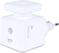 ipuro - Plug électrique avec détecteur de mouvement et lumière d'ambiance - Diffuseur rechargeable avec 3 niveaux - Désodorisant innovant pour prise de courant - Prise de parfum d'ambiance pour les