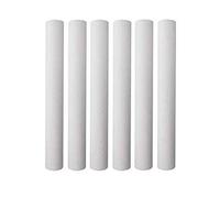 IPW Industries Inc. Lot de 6 filtres à sédiments 5 microns - Cartouche de filtre à sédiments universelle de rechange pour systèmes de filtration de toute la maison - 50,8 x 6,3 cm