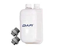 IPX5 Dafi Chauffe-eau instantané 3,7 kW à 11 kW - Petit chauffe-eau instantané - Blanc - Montage mural