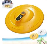 IPX7 Floating & Rechargeable Bait Bucket Aerator, Bait Bucket with Aerator, Portable Waterproof Aquarium Inflator for Live Minnows (Yellow,1PC)