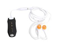 IPX8 Sports Mp3 étanche pour la Natation, Mp3 Etanche Natation Lecteur de Musique FM de Plongée avec écouteurs et Clip Broadcast Black4GB Lecteur de Musique étanche