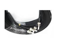 IPZRKJRPF Câble de dérivation à fibre optique extérieur, FTTH, 3 fils, 2 conducteurs, cordons de raccordement avec connecteurs LC, SC, FC, ST, 200 m(2ST UPC-2ST UPC)