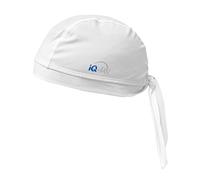 iQ-Company Bandana IQ 300, Vêtement Anti-UV Casquette Femme, Blanc, FR : M (Taille Fabricant : M (57cm))