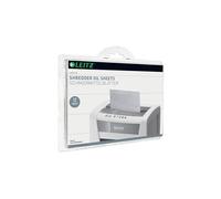 IQ - Feuilles lubrifiantes pour déchiqueteuse - blanc (pack de 12)