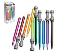 IQ Stylo à bille gel Star Wars LEGO sabre laser pack de 10 multicolore Cap-Off