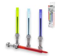 IQ LEGO Star Wars 52875A Lot de 4 stylos à encre gel Motif sabre laser
