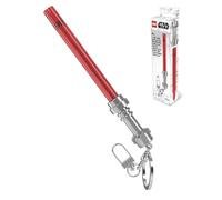 IQ Porte-clés sabre laser LEGO Star Wars – Stylo gel avec clip – Rouge