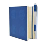 IQ LEGO Stationery Carnet verrouillable avec stylo gel - Bleu