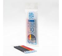 IQ - Lot de 10 recharges pour stylo gel