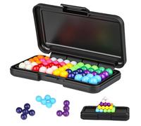 IQ Puzzler Pro Compatible avec SmartGames, IQ Fit Jeux de Logique avec 200 Défis, Jeu Casse Tête pour Enfants dès 6 Ans et Adultes, Jeu de Réflexion Cadeau Garcon 10 Ans, Jeu de Voyage Compact