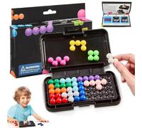 IQ Puzzler Pro Compatible avec SmartGames, IQ Fit Jeux de Logique avec 200 Défis, Jeu Casse Tête pour Enfants dès 6 Ans et Adultes, Jeu de Réflexion Cadeau Garcon 10 Ans, Jeu de Voyage Compact