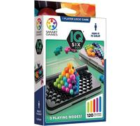 Iq Six Pro - Puzzle 2d 3d Enfant 8+ - Jeu De Logique Enfant - 120 Défis Solo - Joeut De Réflexion - Jeu Éducatif 8 Ans - Plateau Compact Et Pièces Colorées - Format De Voyage