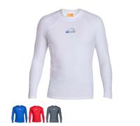 iQ UV 300 T-shirt slim manches longues vêtement anti-UV Blanc - Blanc M