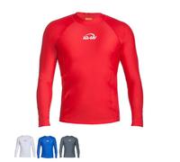 iQ UV 300 T-shirt slim manches longues vêtement anti-UV Rouge - Rouge XXXL