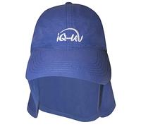iQ-UV Casquette de Protection Anti-UV Recycelt UPF 50 Baseball, Bleu recyclé, Taille Unique Mixte