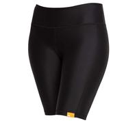 iQ-UV Short de Yoga Taille Haute pour Femme. S Noir