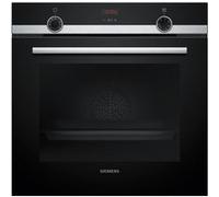 Siemens iQ300 HB554AER3F four 71 L 3600 W Noir, Acier inoxydable