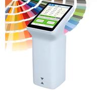 IqdZynx Colorimètre Portable, testeur de Couleurs Multifonctionnel, écran Tactile de 3,5 Pouces et Ouverture de 8 mm, Correspondance des Couleurs et contrôle qualité B