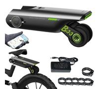 IqdZynx Kit de Conversion pour vélo électrique avec Assistance au pédalage, Moteur 200 W, autonomie de 50 km et contrôle par Application, idéal pour Les trajets Domicile-Travail