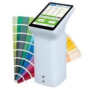 IqdZynx Testeur de Couleurs Portable, colorimètre numérique, écran Tactile de 3,5 Pouces, vérification de la Correspondance et des différences de Couleurs B