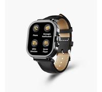 iQIBLA Montre Connectée Musulman Qwatch S3, Récitations Coran, Boussole Qibla, horaires de prière, invocations, 99 Noms d'ALLAH, Calendrier Hijri, Appels, Suivi Santé (Noir)