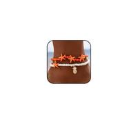 IQIC Lot de 2 bracelets de cheville en forme d'étoile de mer pour femme - Doré - Ananas - Perles rouges et bleues - Style bohème - Bijoux commémoratifs pour l'été et la plage, Medium, Verre, Pas de