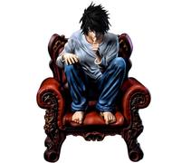 IQITOYS Figurine d'action Death Note Anime Figure Cool Sofa Base Model Statue Décoration de bureau Matériau PVC Cadeau pour amis et fans 15 cm L