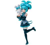 IQITOYS Figurine Miku de 21 cm - Uniforme - Modèle de posture debout - Décoration de bureau - Matériau PVC - Cadeau pour amis et fans