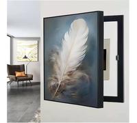 IQOAIJ Cache Compteur Electrique Boîte De Distribution Électrique Boîte Décorative Tableau Électrique Cacher Peintures Tableau Decoration Murale,06,50x70cm