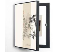 IQOAIJ Coffret Électrique Compteurs Couverture Boîte De Distribution Compteur Flip Tableau Électrique Peinture Compteurs Masquer Peintures Décoration,03,50x70cm