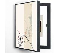 IQOAIJ Coffret Électrique Compteurs Couverture Boîte De Distribution Compteur Flip Tableau Électrique Peinture Compteurs Masquer Peintures Décoration,11,40x60cm