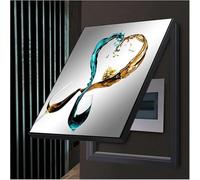 IQOAIJ Couvercle De Compteur Électrique Couvercle De Panneau Électrique Peinture Cachée Couvercle De Boîte Électrique Décorative Moderne Compteur Électrique Pièce Décorative,06,60x80cm