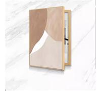 IQOAIJ Couvercle de Panneau électrique,Couvercle de Compteur électrique décoratif Cacher la Couverture d'images, boîte de Compteur électrique détachable créative,03,40X60 Left