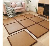 IQOAIJ Tapis De Tatami Traditionnel Japonais Tatami Pliant en Rotin Tapis De Tatami Traditionnel Tapis Antidérapant Tapis De Repos Confortable pour Salon, Salle De Jeux, Chambre À Coucher,2,180X240
