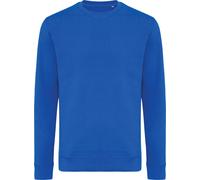 Iqoniq - "Zion" Sweat-shirt col rond pour homme/femme unie XD622 (M) (Bleu roi)
