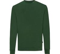 Iqoniq - "Zion" Sweat-shirt col rond pour homme/femme unie XD622 (M) (Vert sapin)