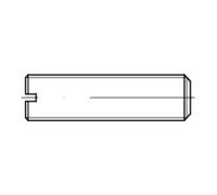IQS DIN 551 Vis à filet conique avec fente, 14H M10x60 KP Quantité:100